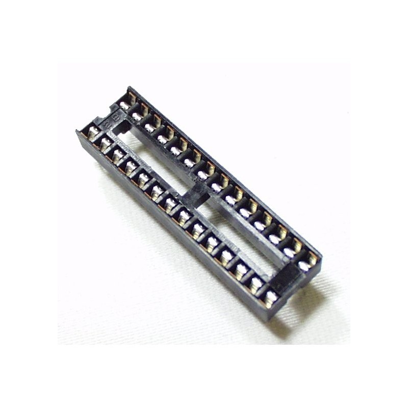 DIP Sockets Solder Tail 28-Pin 0.3"