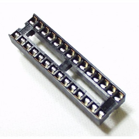 DIP Sockets Solder Tail 28-Pin 0.3"