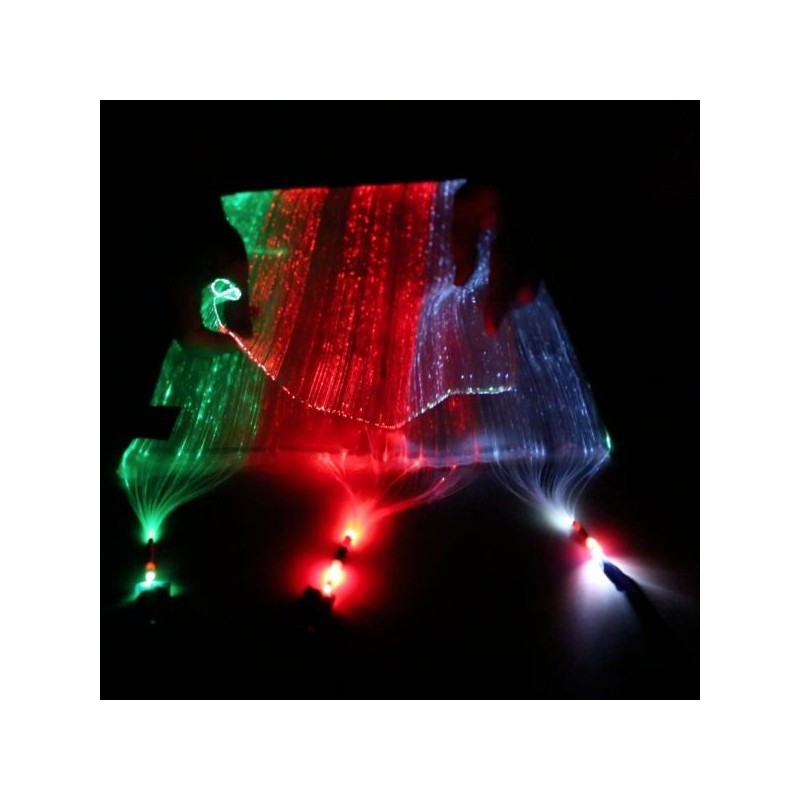 Fiber Optic Fabric - Black (40x75 cm)